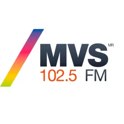 Logo de 102.5 MVS (CDMX) - 102.5 FM - XHMVS-FM - MVS Radio - Ciudad de México