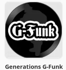 Logo da 🕺Générations G-Funk
