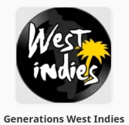 Logo da 🕺Générations West Indies