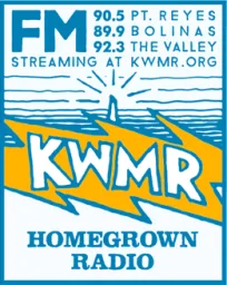Logo da KWMR Point Reyes Station, California