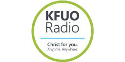 KFUO Christ for You. Anytime. Anywhere logo