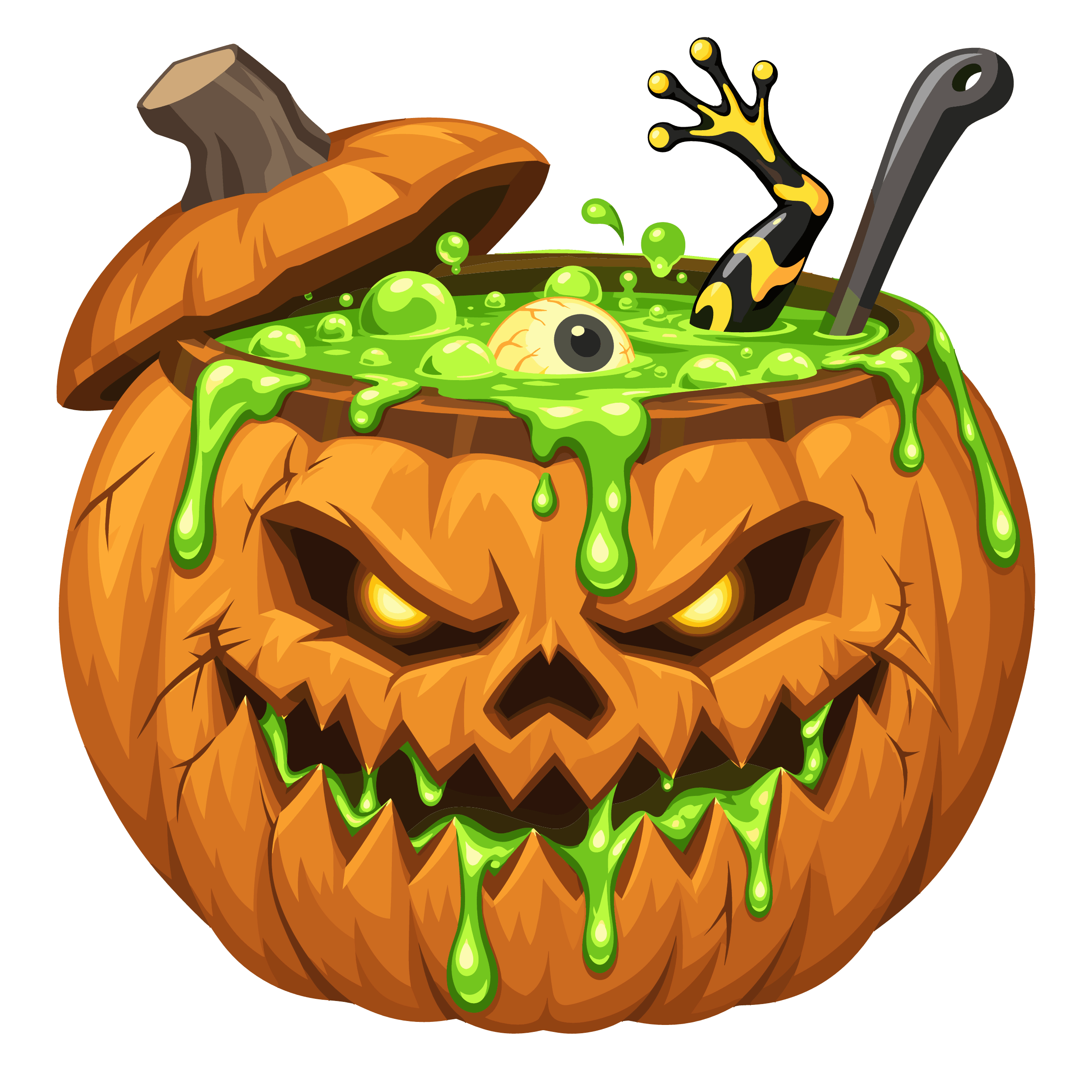 Logo da HalloweenRadio.com Cauldron