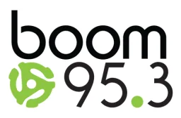 Logo de CJXK-FM "Boom 95.3" - Cold Lake, AB