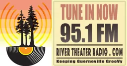 Logo de River Theater Radio - KGGV-LP - Guerneville, California