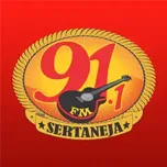 Logo de 91.1 FM Sertaneja