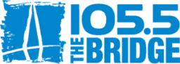105.5 The Bridge logo
