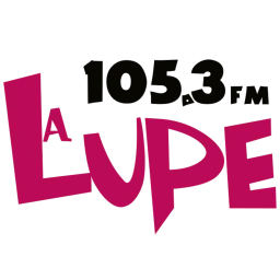 Logo de 105.3 La Lupe (MTY) - 105.3 FM - XHLUPE-FM - Multimedios Radio - Monterrey, Nuevo León