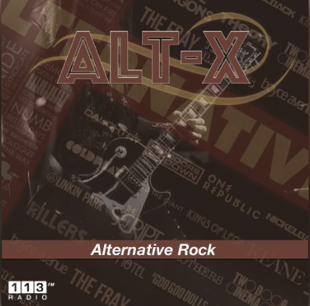 Logo da 113.FM Alt-X