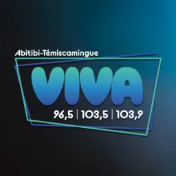 Logo da VIVA 96,5 Abitibi-Témiscamingue