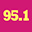 Logo da Kis 95.1 FM