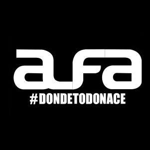 Logo da ALFA: Donde Todo Nace
