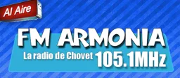 Logo da FM Armonía 105.1