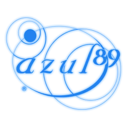AZUL 89: El Color de la Música logo