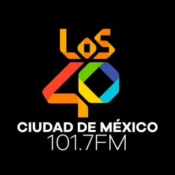 Logo da 101.7 LOS40 (CDMX) - 101.7 FM - XEX-FM - Radiópolis - Ciudad de México