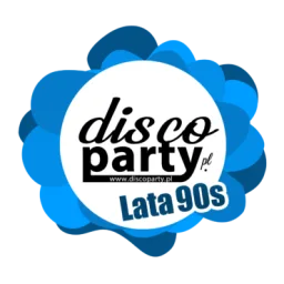 Logo de DiscoParty.pl - Lata 90s
