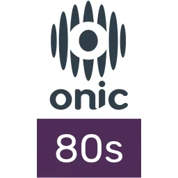 Logo da Onic 80s