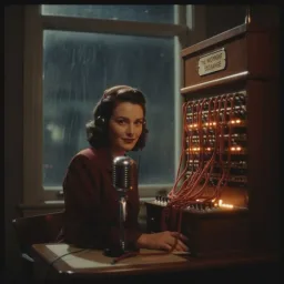 The Midnight Exchange: Suspense Radio | Stupid Potato logo