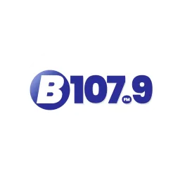 Logo da B 107.9 FM Tacloban