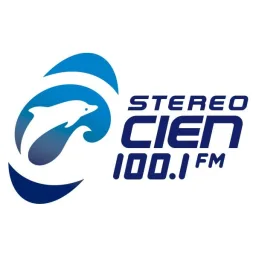 Logo de 100.1 Stereo Cien (CDMX) - 100.1 FM - XHMM-FM - NRM Comunicaciones - Ciudad de México