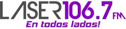 Logo da Laser 106.7 Merlo