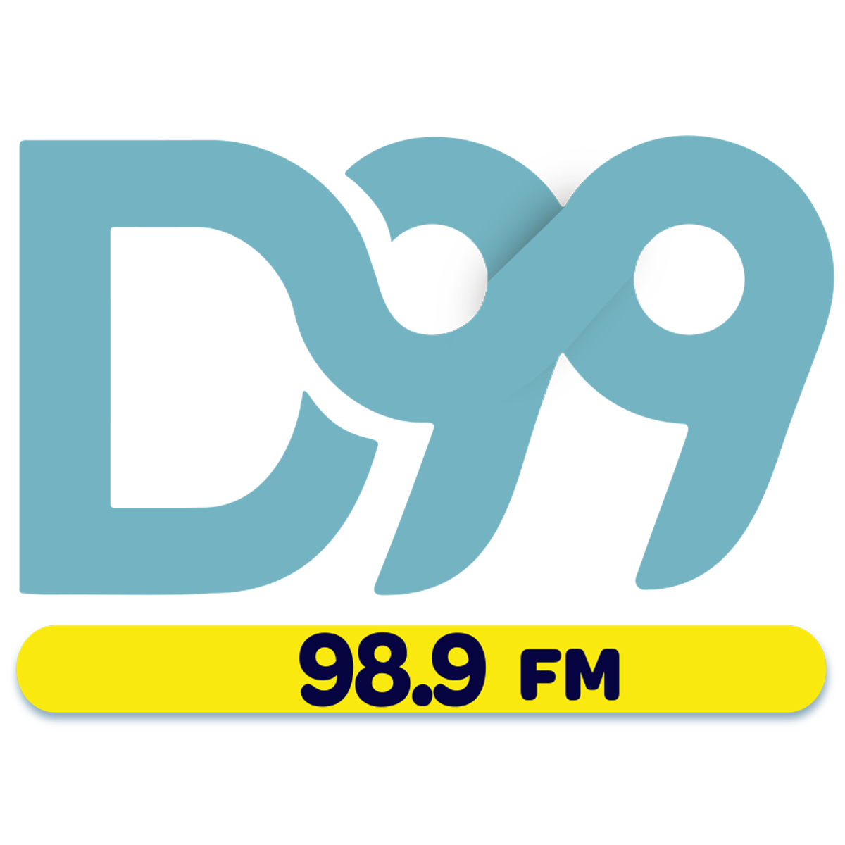 Logo da D99 98.9 (MTY) - 98.9 FM - XHJD-FM - Multimedios Radio - Monterrey, Nuevo León