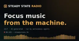 Logo de Steady State Radio