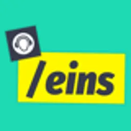 Logo da laut.fm eins