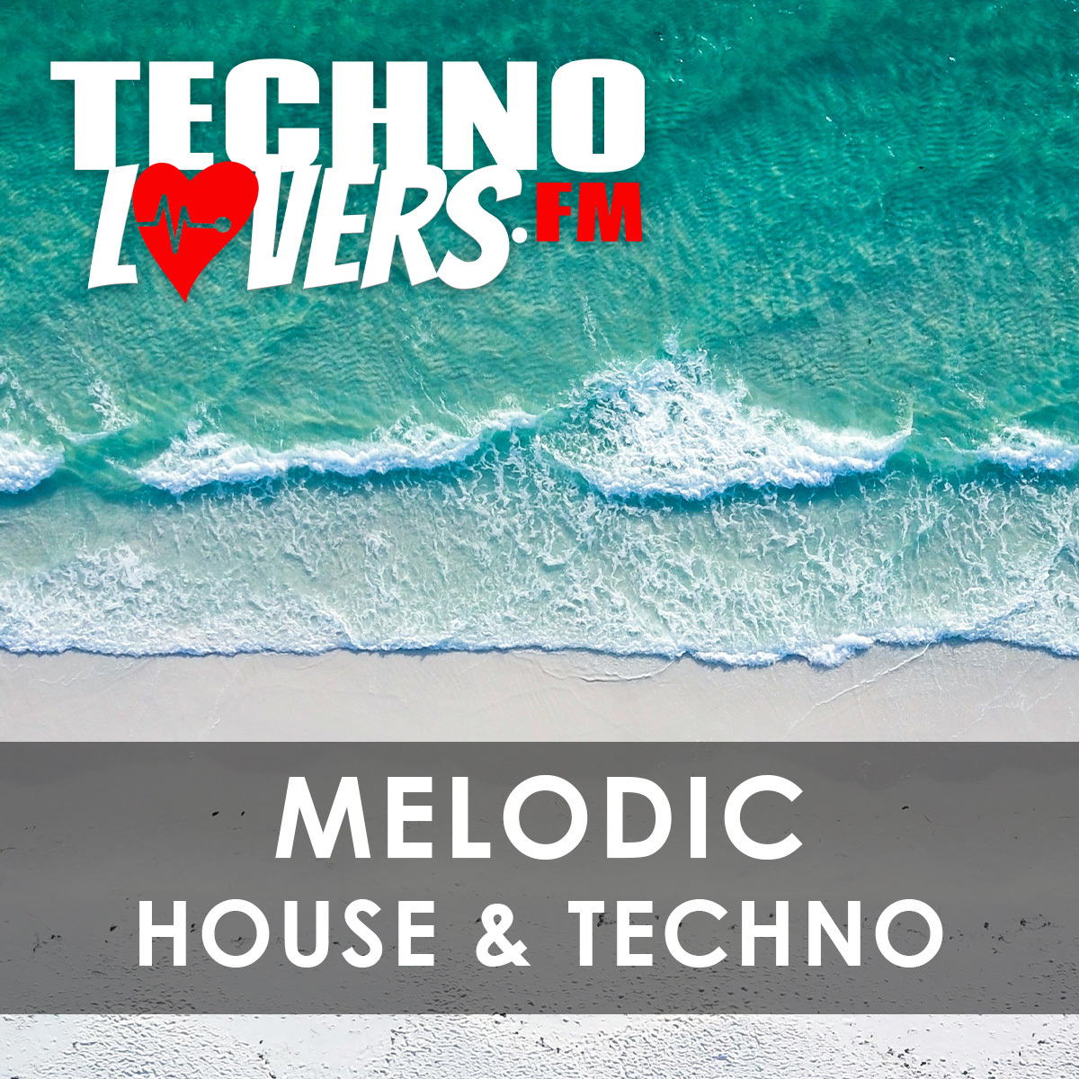Logo da Melodic House & Techno @ Technolovers.FM (Chillout, Beach, Festival, Sundowner, Relax, Ibiza, Sea, Ocean Music, Beachclub, Cocktailbar, 2024, 2025, 20