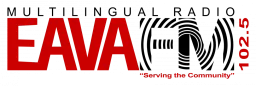 EAVA FM 102.5 FM logo