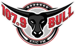 Logo de 107.9 FM “The Bull”