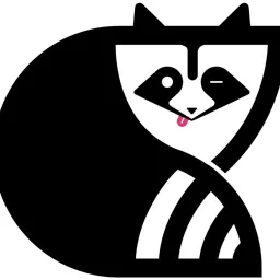 Logo da Crazy Raccoon