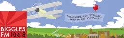 Logo da Biggles FM