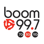 Logo da CJOT "Boom 99.7" Ottawa, ON