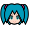 Logo da Miku Radio