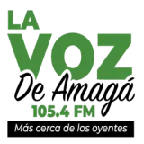 Logo da La Voz De Amagá 105.4 FM