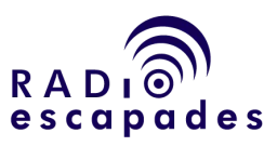 Logo de Radio Escapades