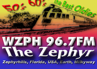 Logo da WZPH 96.7 "The Zephyr" - Zephyrhills, Florida