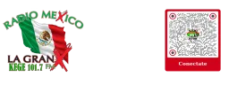 RADIO MEXICO LA GRAN X (FM 101.7) logo