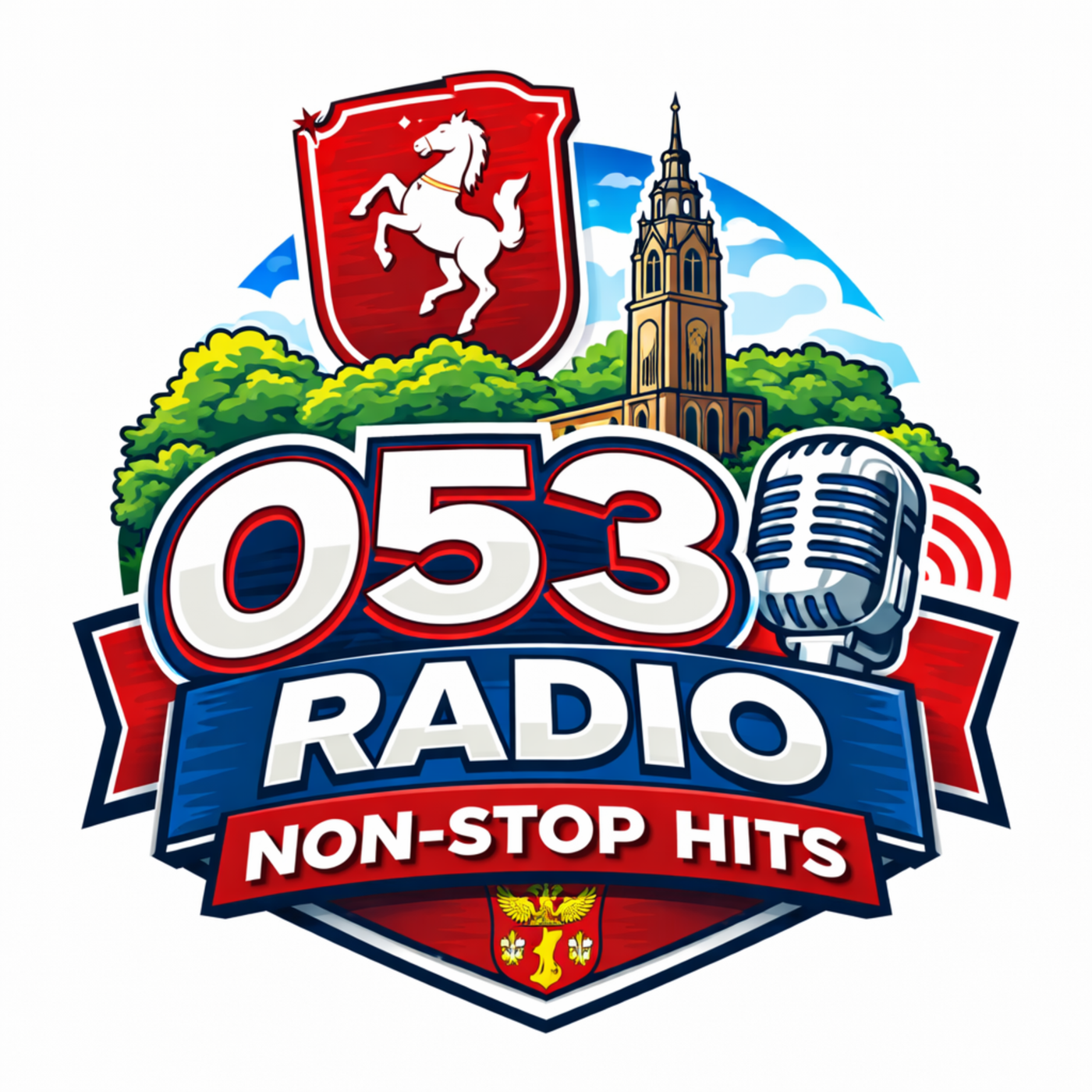 Logo da 053 Radio