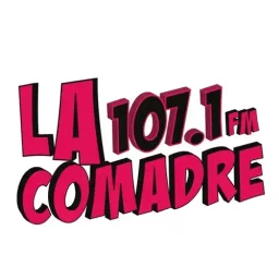 LA COMADRE 107.1 (Matamoros) - 107.1 FM - XHVTH-FM - Multimedios Radio - Matamoros, Tamaulipas logo