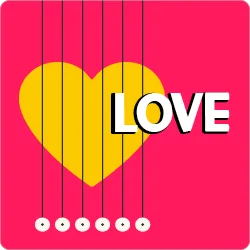 Logo de Radios 100FM - 100% Love