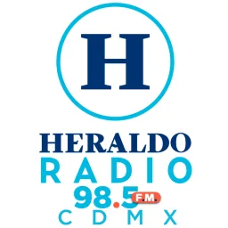 Logo de EL HERALDO RADIO 98.5 (CDMX) - 98.5 FM - XHDL-FM - Heraldo Media Group - Ciudad de MéxiCO 🆕